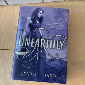 $15 SALE Unearthly Hardcover Teen Fiction Book Romantasy Angels Supernatural